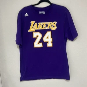 Camiseta Adidas Para Hombre Púrpura Lakers Kobe Bryant 24 Manga Corta The Go-to Talla Grande - Imagen 1 de 6
