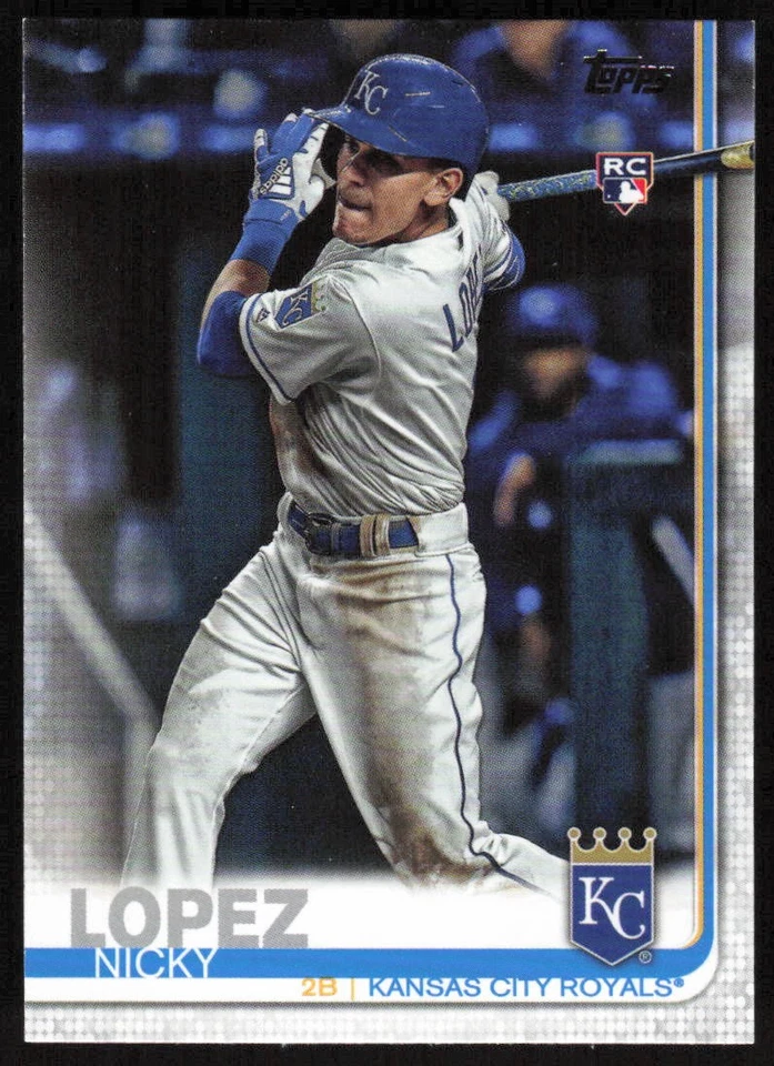 2019 Topps Update #US202 Nicky Lopez RC   - FREE SHIPPING - Image 1 of 2