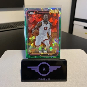 Bam Adebayo 2024-25 Topps Chrome Sapphire Green /99 Sapphire Refractor - Picture 1 of 2