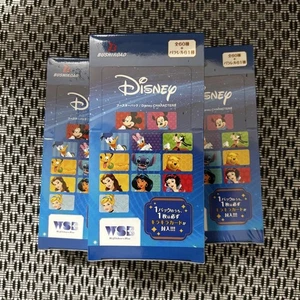 Weiss Schwarz Disney Characters 3 Box Set Shrink-wrapped Collectible Card Game - Picture 1 of 5