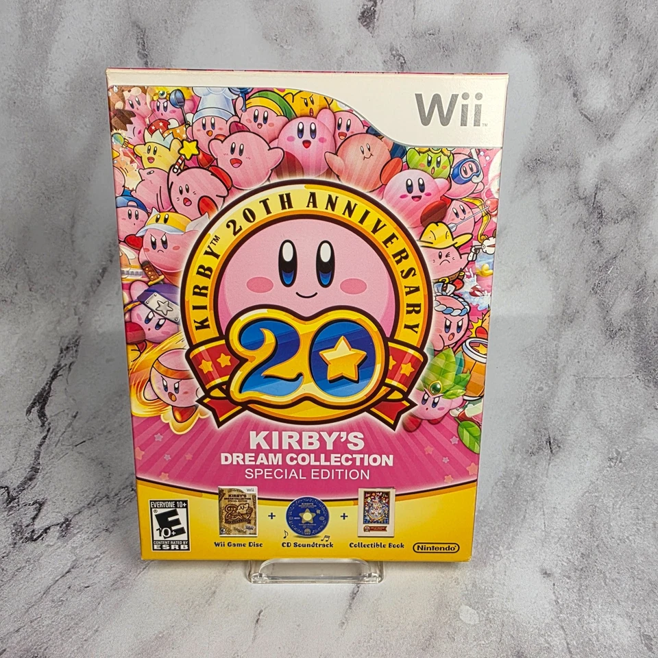 Kirby's Dream Collection 20° Anniversario Nintendo Wii - Senza colonna sonora - Immagine 1 di 4