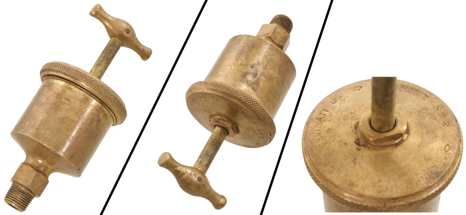 Extra Clean Lunkenhimer No. 2 Screw Feed Grease Cup - mjdtoolparts - Image 1 of 1