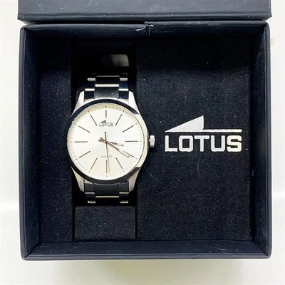 Orologio da uomo LOTUS 15959 cassa minimalista in acciaio inossidabile 316l a... - Immagine 1 di 4