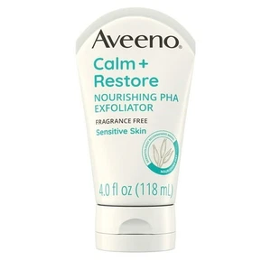 Aveeno Calm + Restore Nourishing PHA Facial Exfoliator  Hypoallergenic, 4 Fl. Oz - Picture 1 of 7