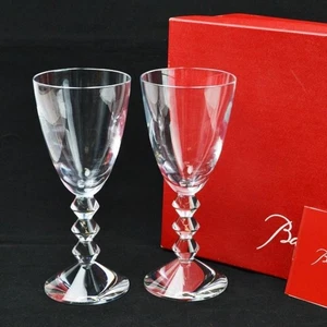 Baccarat Vega Kristall Weinglas Paar klar 2er Set gebraucht - Bild 1 von 10