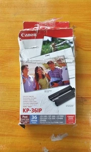 Canon KP 36IP Print Cartridge/Paper Kit - New Color Ink Paper Set 36 Sheets - Picture 1 of 4