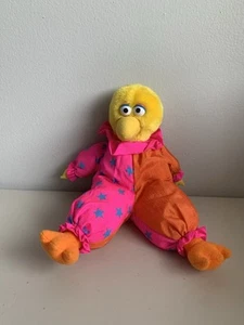 Vintage Applause Big Bird Sesame Street Plush 10” Circus Clown Parachute Color - Picture 1 of 7