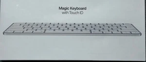 Apple Magic Keyboard with Touch ID for Mac models Silver/White (Lightning Port) - Bild 1 von 5