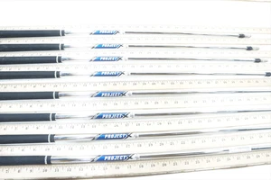 Project X Blue Label Steel 120 6.0 S 34"-37.5" 8P Iron Shaft Set Pulls .355 5478 - Picture 1 of 5