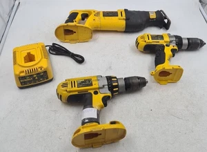 Lot of 4 Dewalt Cordless Tools - Used, Working - Picture 1 of 23
