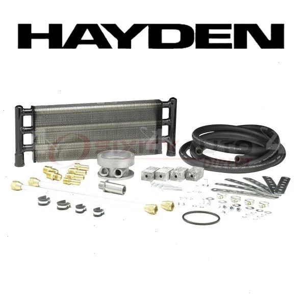 Hayden Engine Oil Cooler for 1976-1983 Pontiac Grand LeMans - Belts Cooling ir Foto 1 de 4