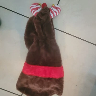 Abrigo Suéter con Capucha Simply Dog Pequeño Reno Pequeño Navidad Halloween  Foto 1 de 4