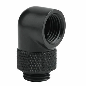 G1/4 90 Degree Tube Fitting Elbow Connector for Computer PC Water Cooling - Photo 1/10