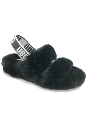 Zapatillas UGG Australia Niños Oh Yeah Slide Zapatos Negros 1115725K Foto 1 de 4
