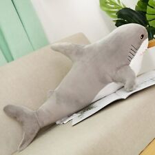 140cm Giant Cute Shark Soft Stuffed Animal Pillow for Doll Gift For Children