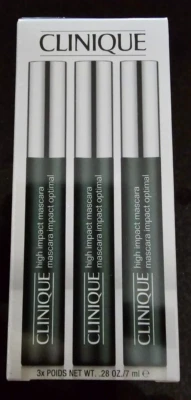 Clinique Mascara ad Alto Impatto Set Regalo Nero - 3 X 7ML - Immagine 1 di 4