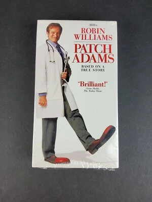 Patch Adams (VHS, 1999) Robin Williams Doctor NEW SEALED - Image 1 of 4