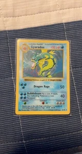 Rare Pokemón 1995 holographic Gyrados 6/102 - Picture 1 of 1