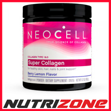 NeoCell Super Collagen Type 1 & 3 Joint Skin Hair Health, Berry Lemon - 190g