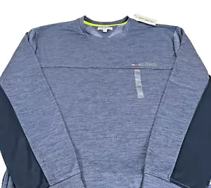 Tommy Hilfiger Sport Long Sleeve Pullover Sweatshirt Blue Size 3XL NWT - Picture 1 of 5