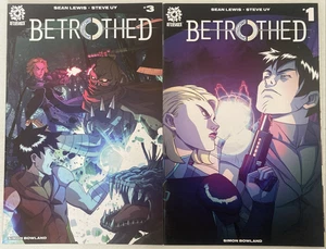 BETROTHED. NUMBER'S 1 & 3. (2 ISSUE HIGH GRADE 2018 LOT). AFTERSHOCK COMICS. - Picture 1 of 11