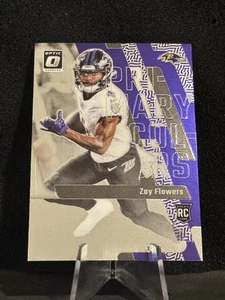 2023 Optic Primary Colors Zay Flowers RC Baltimore Ravens #20 - Picture 1 of 1