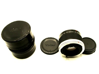 Vivitar MC 75-205mm 2X Matched Multiplier for C/FD Mount Japan - Tested  - Image 1 of 4