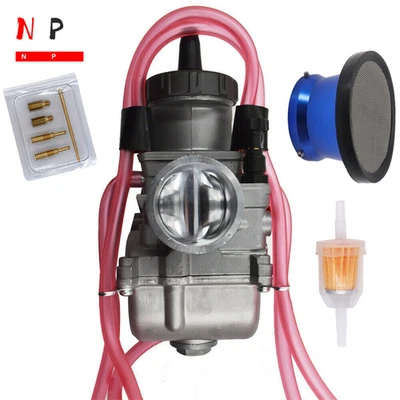 Carburador y filtro de aire para Suzuki RM125 RM250 Quadracer 250 LT250R LT500R EE. UU. Foto 1 de 4