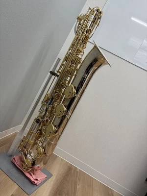 YANAGISAWA B-WO30BSB Baritone Saxophone Silver Sonic High F# Low A Key - Image 1 of 4