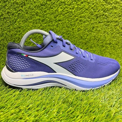 Diadora Mythos Blushield 7 Vortice Womens Size 8.5 Blue Running Shoes Sneakers - Image 1 of 4