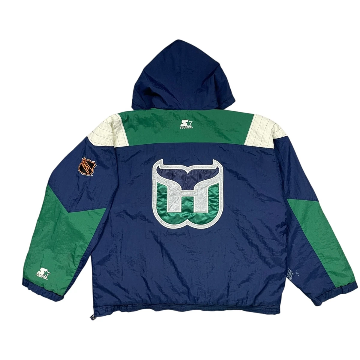 スタジャン　whalers NHL ヴィンテージスタジャン　ビンテージ スタジャンwhalers NHL ヴィンテージスタジャンビンテージ