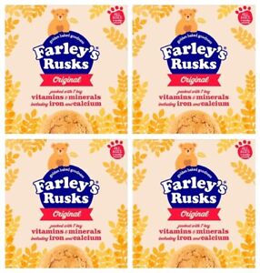 Heinz 6 Months+ Original Farley's Rusks Value Pack 18s 300g x 4