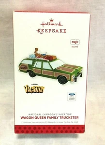 2013 HALLMARK WAGON QUEEN FAMILY TRUCKSTER ORNAMENT NATIONAL LAMPOON VACATION - Picture 1 of 8