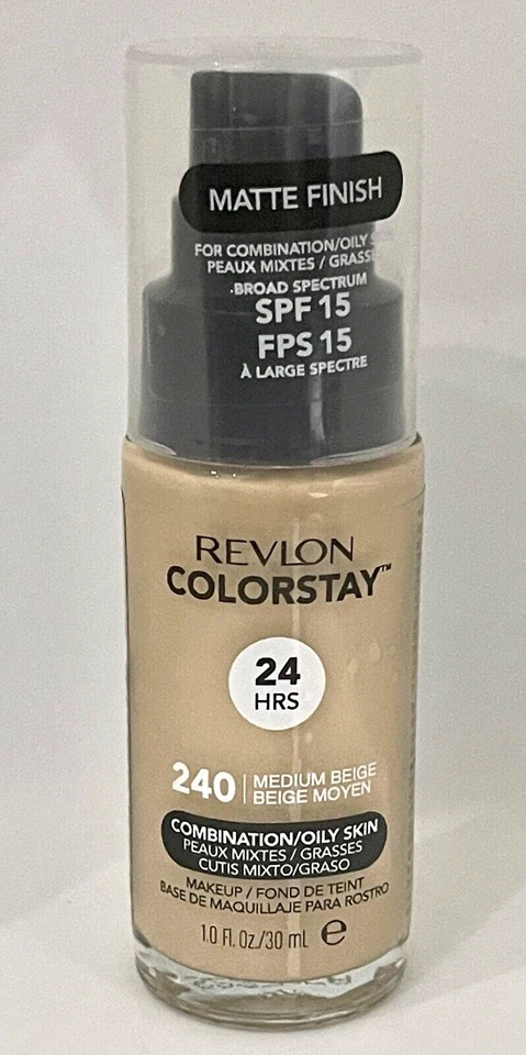 Revlon ColorStay Make up Combi-oily Skin 30ml mit Pumpe - 240 Medium Beige - Bild 1 von 1