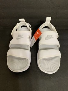 NIKE WMNS OWAYSIS SANDAL Sz 6 WHITE PURE PLATINUM NWT NO BOX - Picture 1 of 6