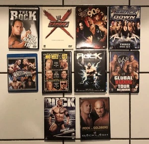 WWE Wrestlemania Backlash No Way Out DVD (10) The Rock Triple H And Many More - Picture 1 of 8