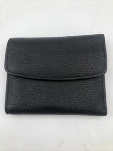 BUXTON Genuine Leather Cowhide Bifold Snap Closure Wallet Picture Coin Purse - Picture 1 of 6