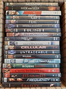Movie DVD Lot Thriller Action Suspense - Great Condition - Lot 12 - Imagen 1 de 1