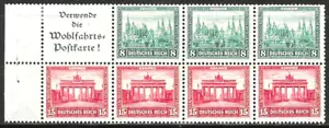 GERMANY 1930, Full Booklet Pane, Michel: H-Blatt 69, Scotts: B34b, M/H FOG VF - Picture 1 of 2