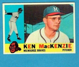 1960 Topps - High # #534 Ken Mackenzie (RC)