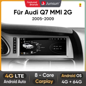 8 núcleos para Audi Q7 MMI 2G 2005-2009 10,25” Carplay Android 13 radio de coche GPS Navi - Imagen 1 de 9