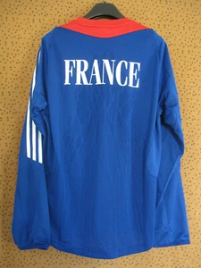 Maillot Adidas Equipe de France Tee shirt vintage jersey athletisme - 162 / S - Picture 1 of 5