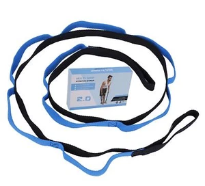 MengH-SHOP Fitness Yoga de Sangles Flexibility Stretching Strap avec 10 Boucl... - Imagen 1 de 7