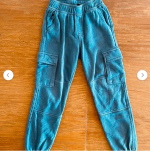 Tea Collection Boy Cargo Joggers, extra soft, Boy age 7 blue color - Picture 1 of 4