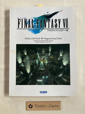 Final Fantasy VII 7 Original Sound Piano Sheet Music Book New - Image 1 of 4