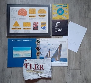 DIRE STRAITS – COVER SIGNED M. KNOPFLER + ON EVERY STREET + SINGLES + LP & MERCH - Imagen 1 de 24