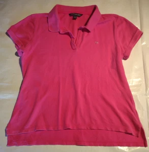 Polo donna rosa media Calvin Klein logo colletto casual donna M - Foto 1 di 4