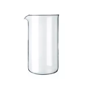 Ersatzglas Kaffeebereiter 1,0l 8 Tassen für BODUM French Press Pressstempelkanne - Bild 1 von 1