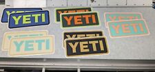 Lot Of 10 NEW Different Yeti Stickers 2”X 4” 