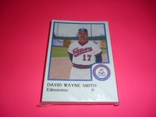 1986 PROCARDS EDMONTON TRAPPERS MINOR LEAGUE BASEBALL CARD SET 